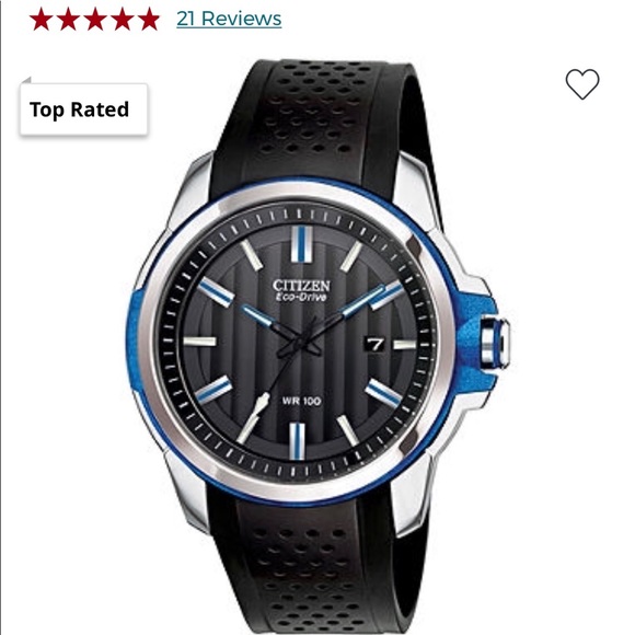 Citizen Eco-Drive WR 100 “Blue Accent” - Picture 6 of 6